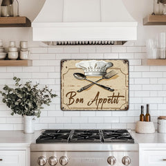 "Bon Appetit" Rustic Kitchen