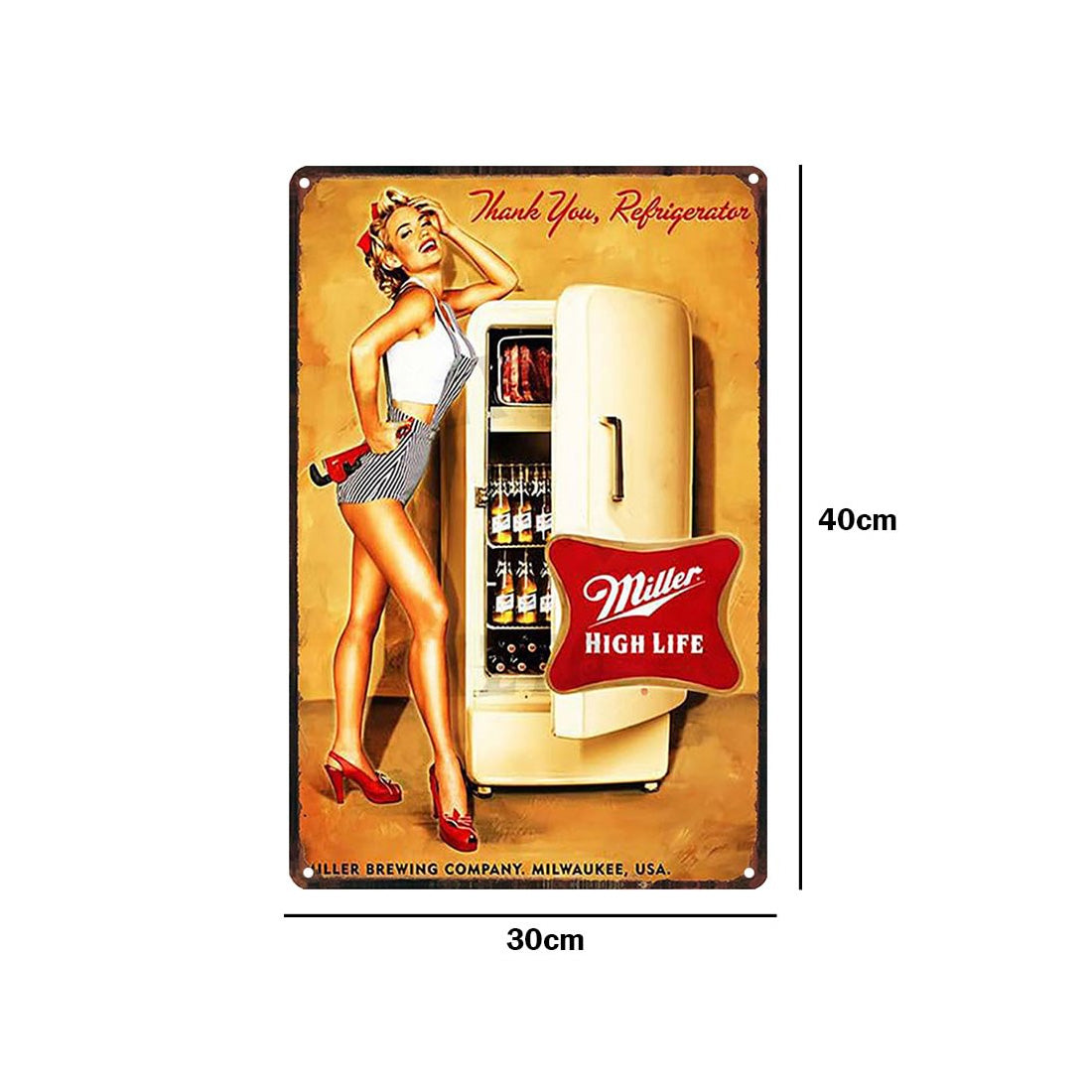 Miller High Life "Refrigerator"
