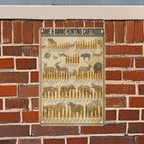 Vintage Hunting Ammo Tin Sign