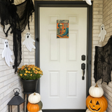 When It’s Almost Halloween — Spooky Skeleton Meme Poster