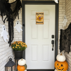 Halloween Magical – Cute Bat & Crescent Moon