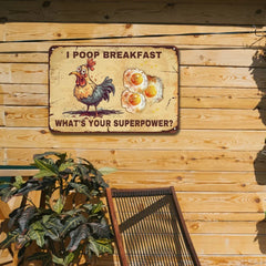 I Poop Breakfast What's Your Superpower?