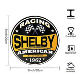 Shelby American Racing Round Metal Sign – Est. 1962