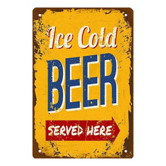 Ice Cold Beer Served Here
