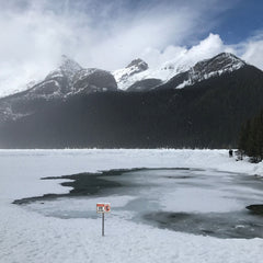 Danger "ICE" Not Safe Graphic Symbol Warning Sign