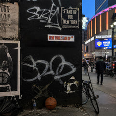 New York Stand Up Metal Sign – 27 Years Later NBA Finals Fan Wall Decor