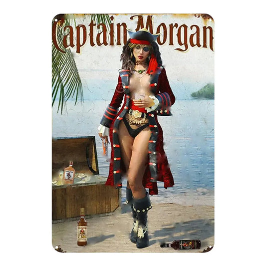 Captain Morgan Rum Female Pirate