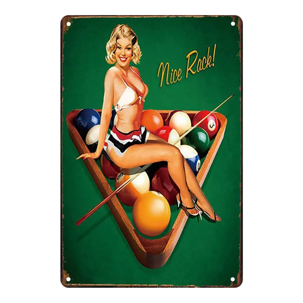 "Nice Rack" Billiards