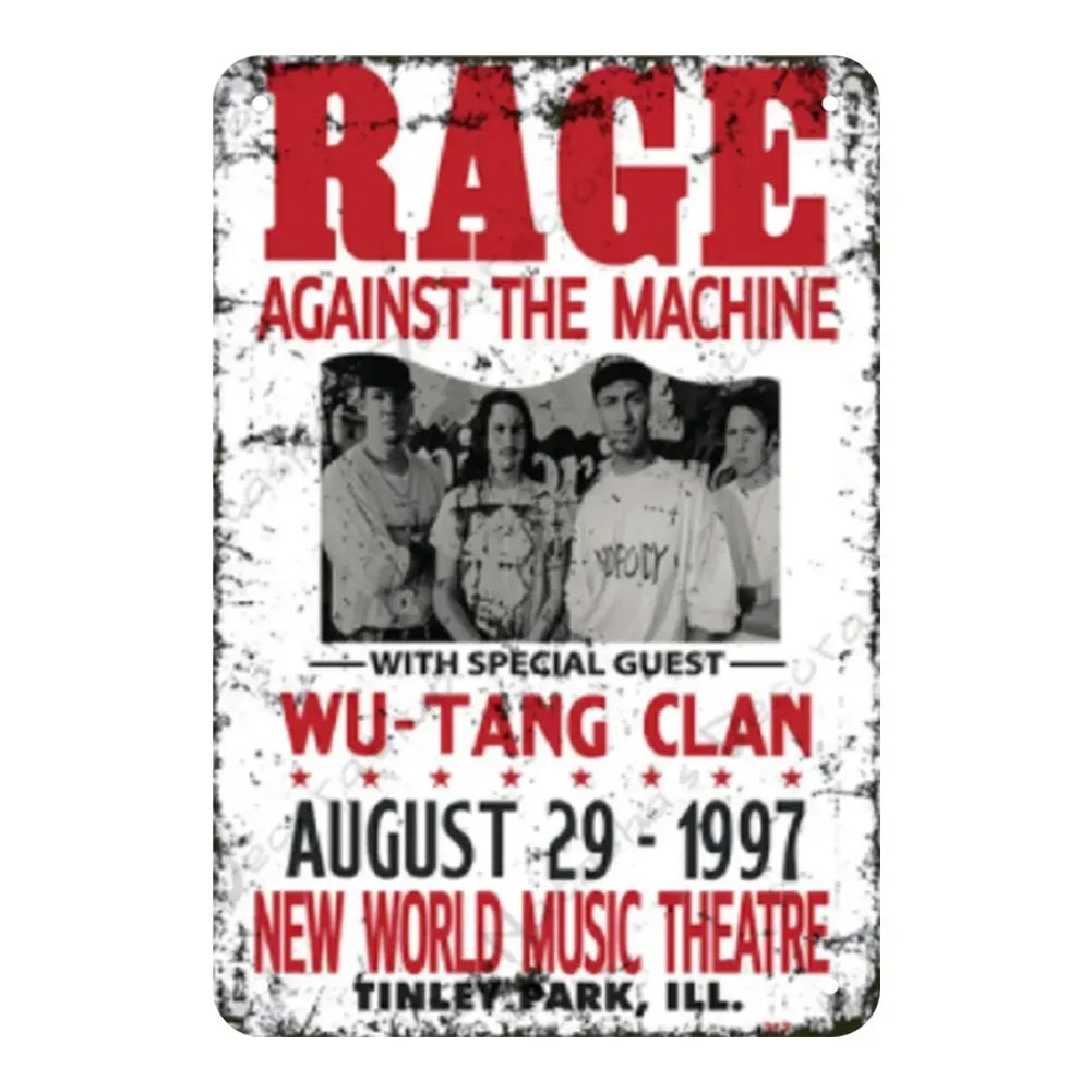 Rage Against The Machine & Wu-Tang Clan 1997 Concert