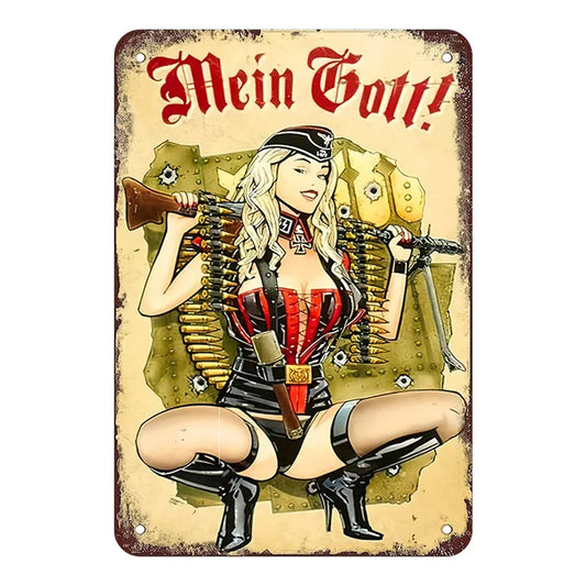 Retro Military "Mein Gott!"