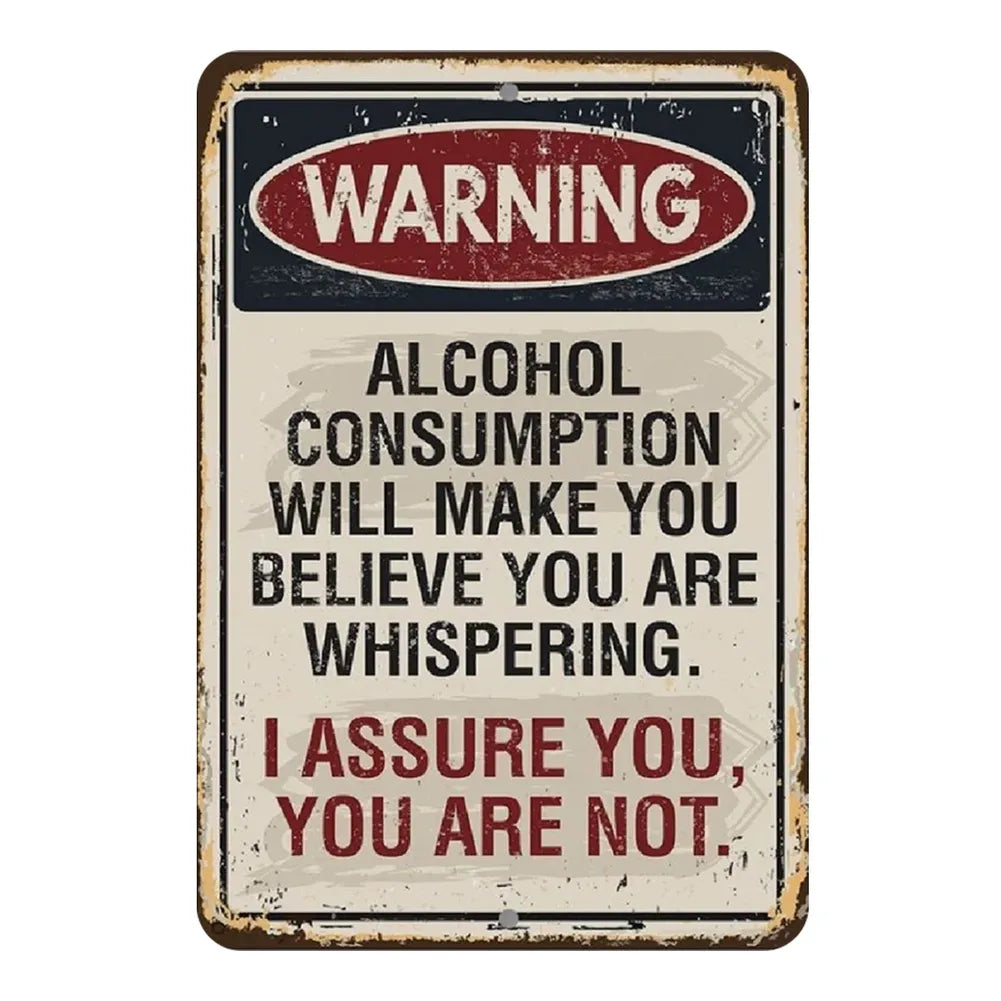 Warning Alcohol Consumption